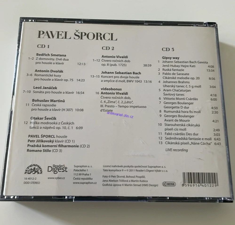 3 CD PAVEL ŠPORCL