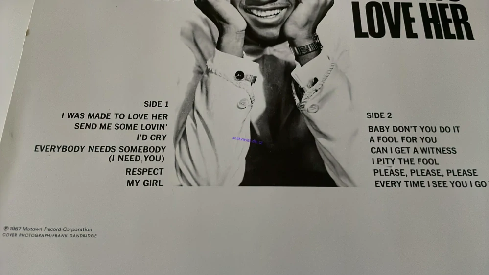 LP STEVIE WONDER I WAS MADE TO LOVE HER