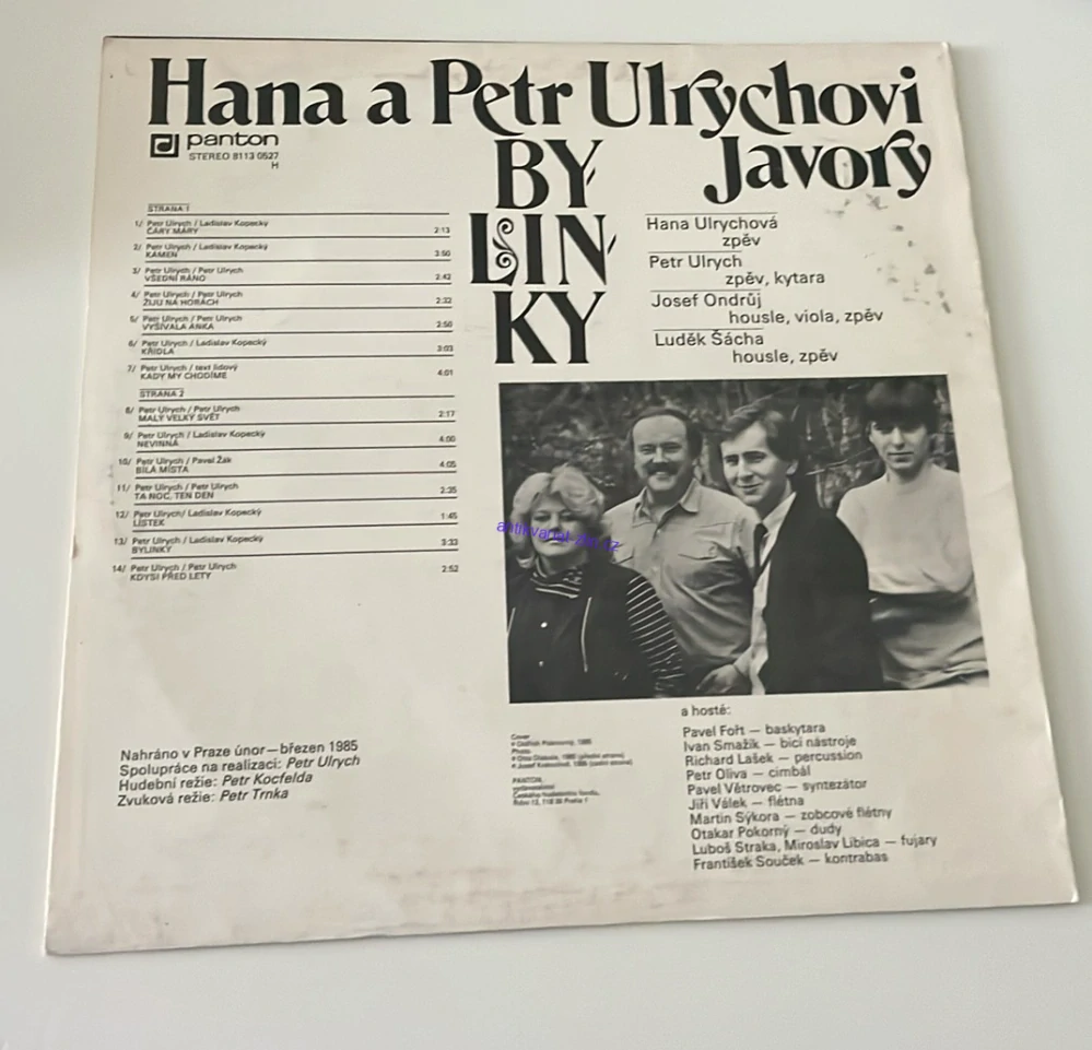 LP HANA A PETR ULRYCHOVI : JAVORY