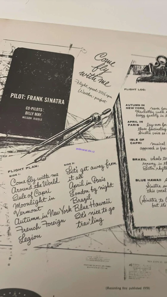 LP FRANK SINATRA COME FLY WITH ME