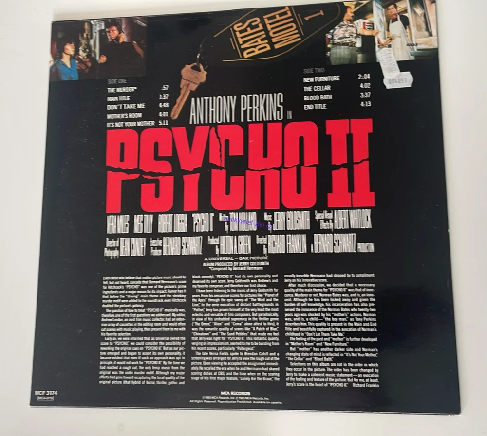 LP SOUNDTRACK PSYCHO II