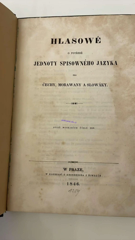 Hlasowé o potřebě jednoty spisowného jazyka pro Čechy, Morawany a Slowáky  