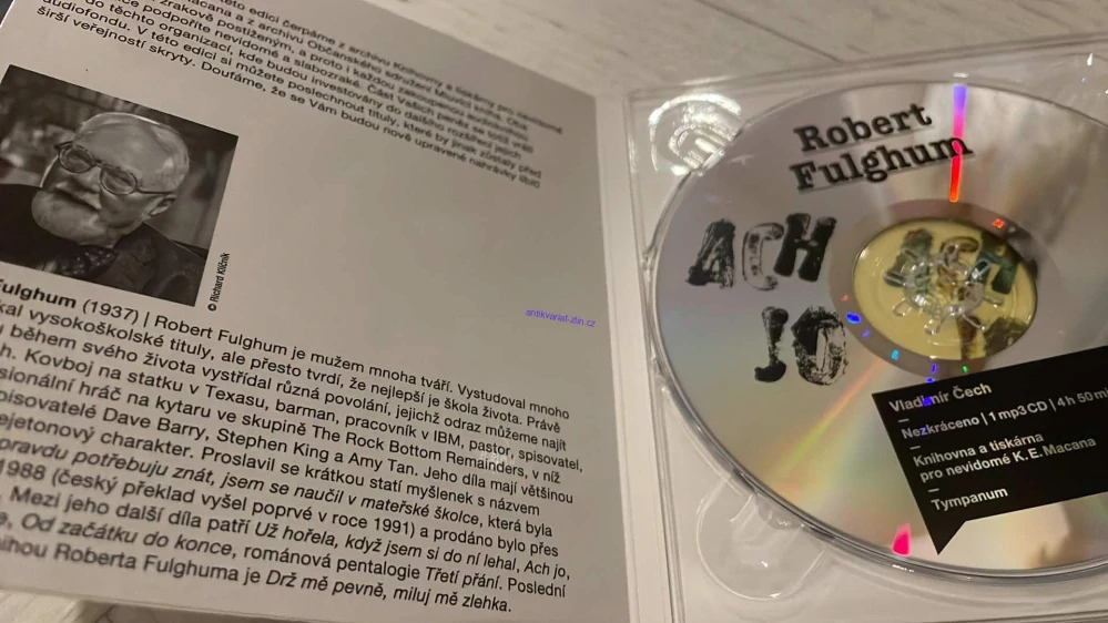 AUDIOKNIHA ROBERT FULGHUM : ACH JO
