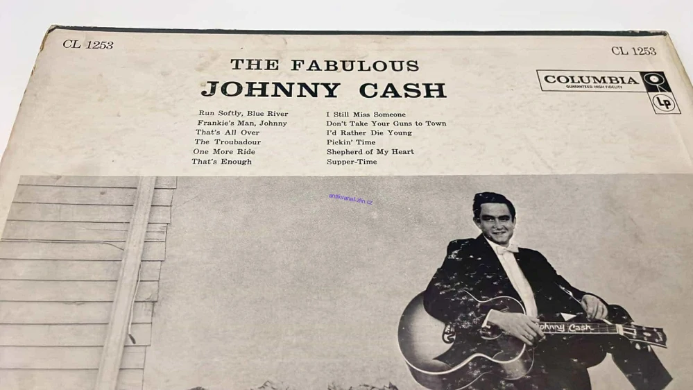 LP JOHNNY CASH : THE FABULOUS