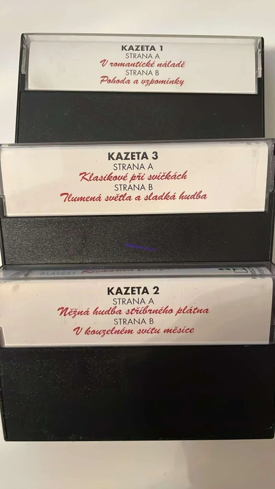 3 MC ČAROVNÉ KLÁVESY RICHARDA CLAYDERMANA