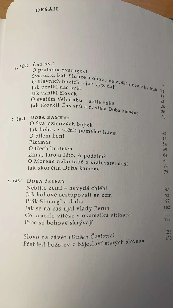 BÁJE A MÝTY STARÝCH SLOVANŮ