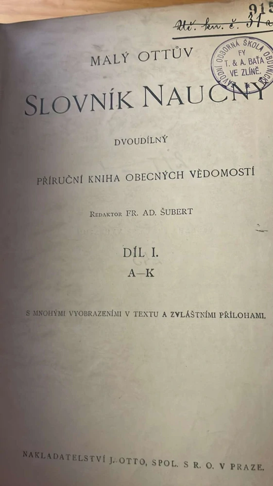 MALÝ OTTŮV SLOVNÍK NAUČNÝ
