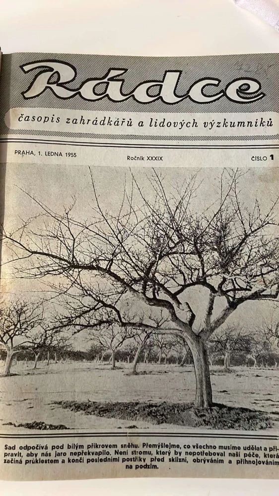 Rádce zahradkářů 1955 - 56