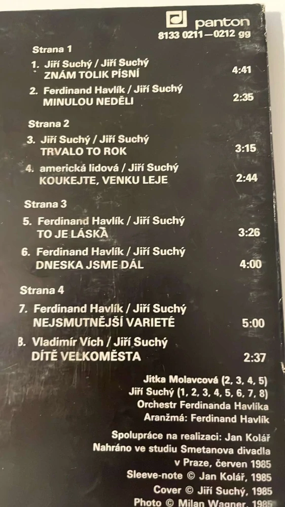 2 SP JITKA MOLAVCOVÁ, JIŘÍ SUCHÝ : JONÁŠ DEJME TOMU ÚTERÝ