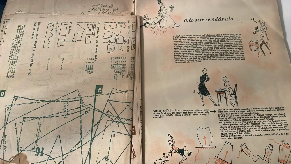 Jak se pletou pulovery, halenky, živůtky, rukavice, palčáky, punčošky, ponožky, čepičky, papučky, kalhotky