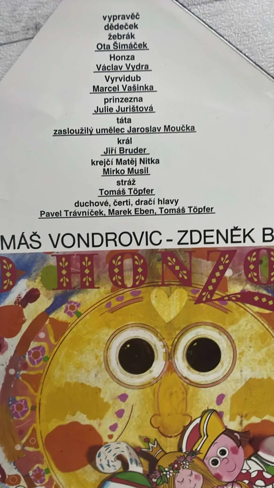 LP TOMÁŠ VONDROVIC : O HONZOVI
