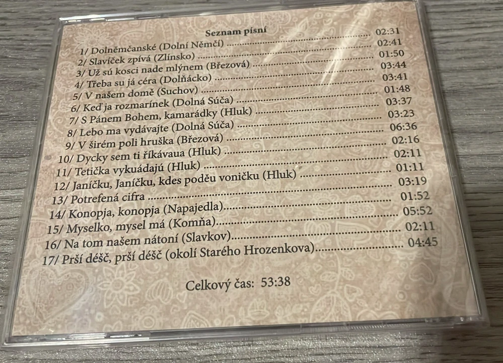 CD CIMBÁLOVÁ MUZIKA : ŽENIČKY A ŽENSKÝ SBOR KLEBETNICE