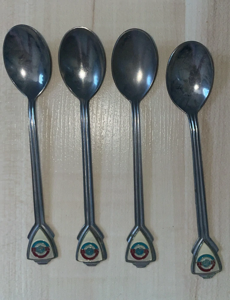 REKLAMNÍ KÁVOVÁ LŽÍCE : SPOŘITELNA