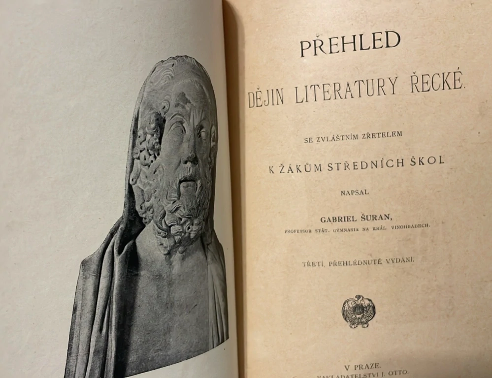 GABRIEL ŠURÁN : PŘEHLED DĚJIN LITERATURY ŘECKÉ