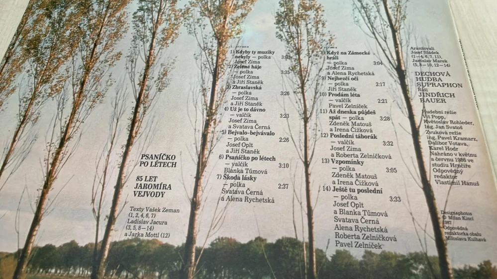 LP PSANÍČKO PO LÉTECH : 85 LET JAROMÍRA VEJVODY