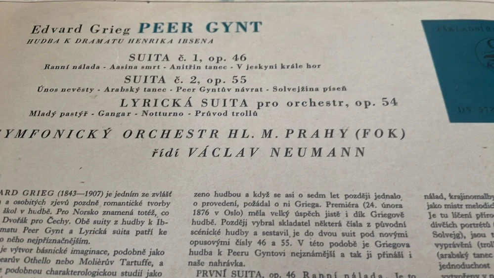 LP - Edvard Grieg – Peer Gynt
