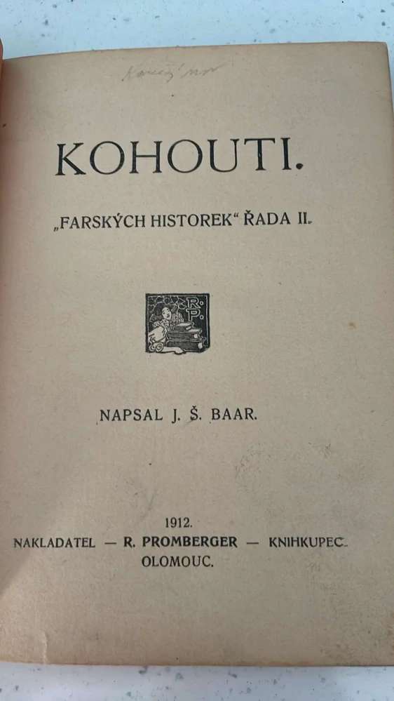 J. Š. Baar : Kohouti