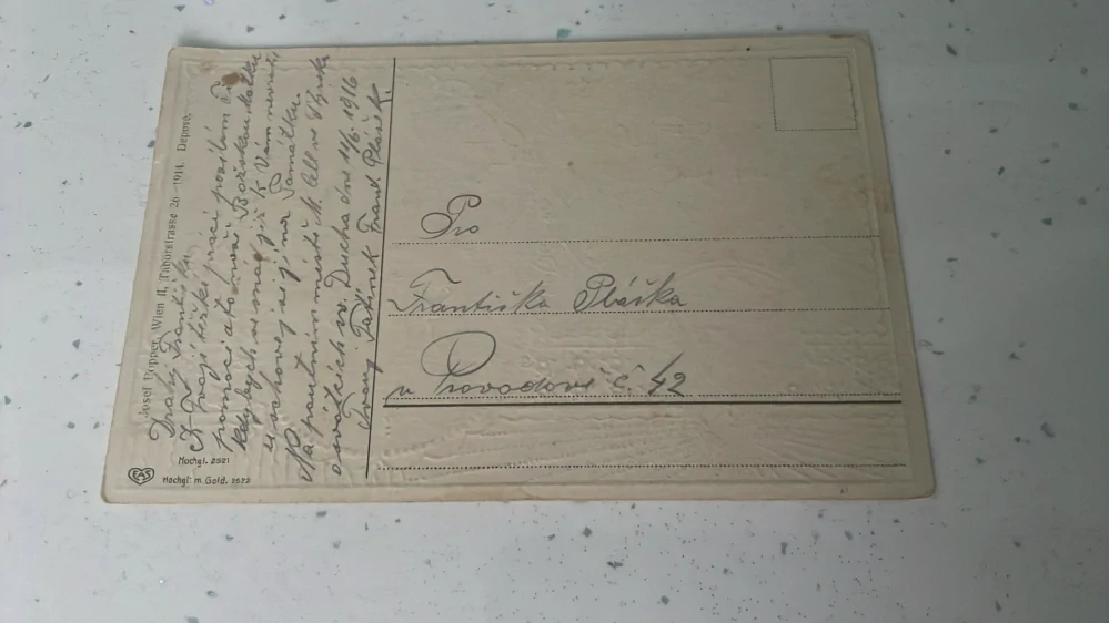 Pohlednice - náboženský motiv