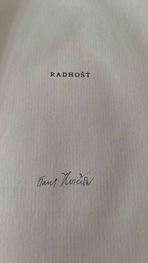 František Horečka : Radhošť