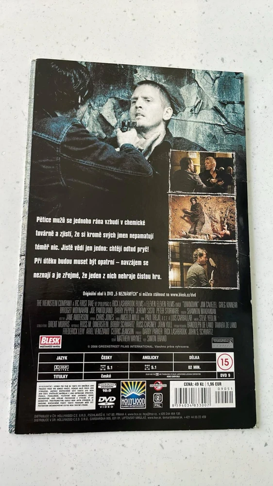 DVD 5 NEZNÁMÝCH 