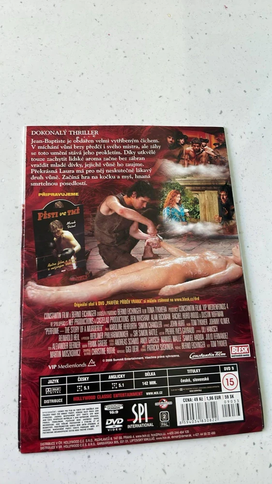 DVD PARFÉM : PŘÍBĚH VRAHA