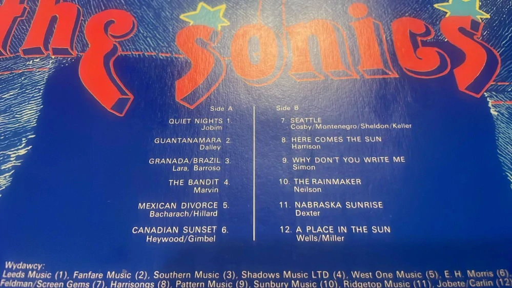 LP THE SONICS