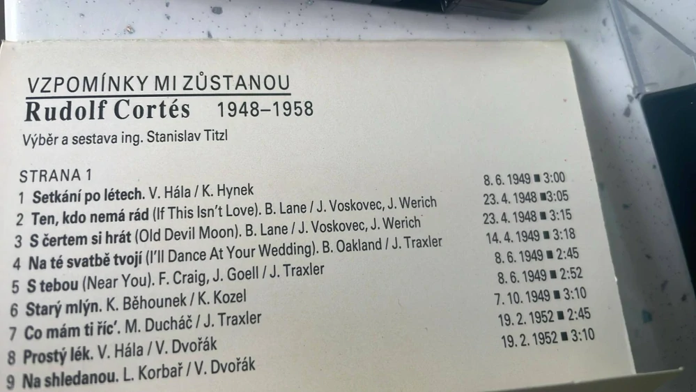 MC Rudolf Cortés : Vzpomínky mi zůstanou