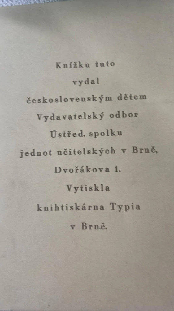 O presidentu Benešovi, jeho mamince a tatínkovi