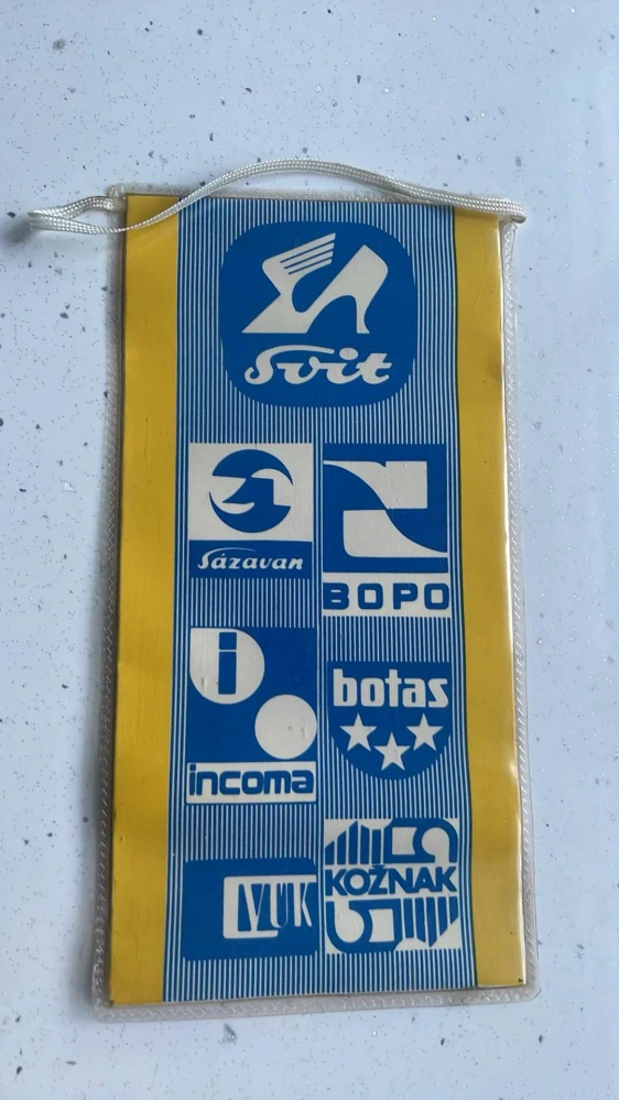 Plastová vlaječka : Oddíl volejbalu TJ Gottwaldov