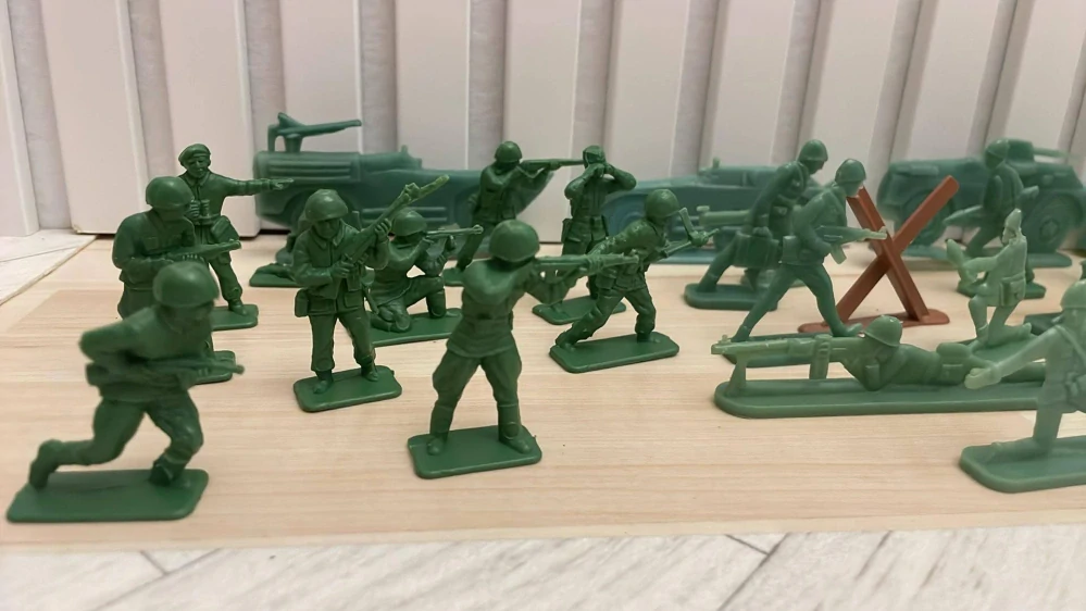 Retro plastové figurky : Vojáci