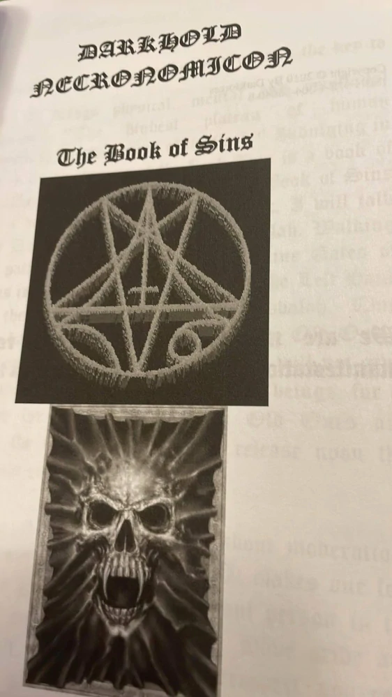 Darkhold Necronomicon: The Book of Sins