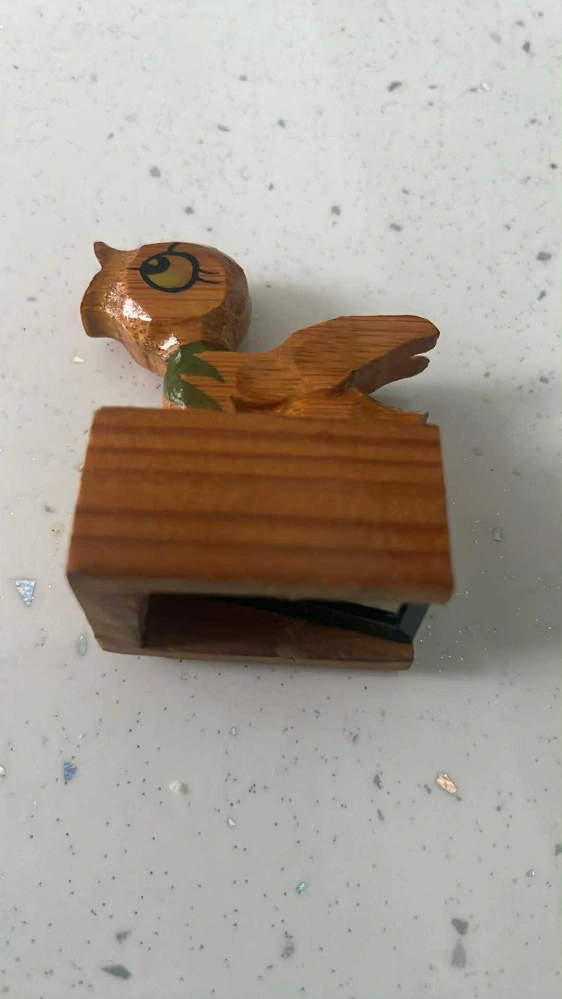 Retro dřevěné ořezávátko : Zvířátko