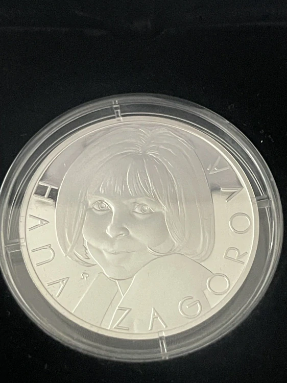 Stříbrná medaile Hana Zagorová proof
