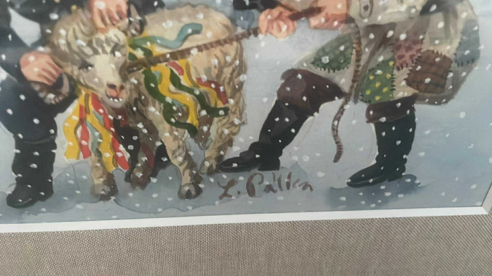 Ladislav Pálka : Valaši vedou kozu