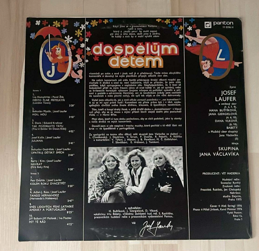 LP Josef Laufer : Dospělým dětem