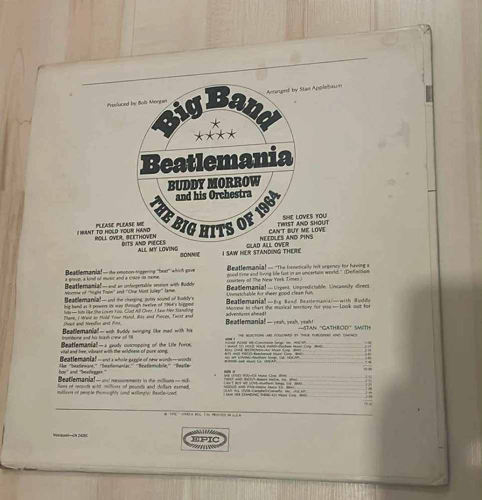 LP BIG BAND : THE BIG HITS OF 1964