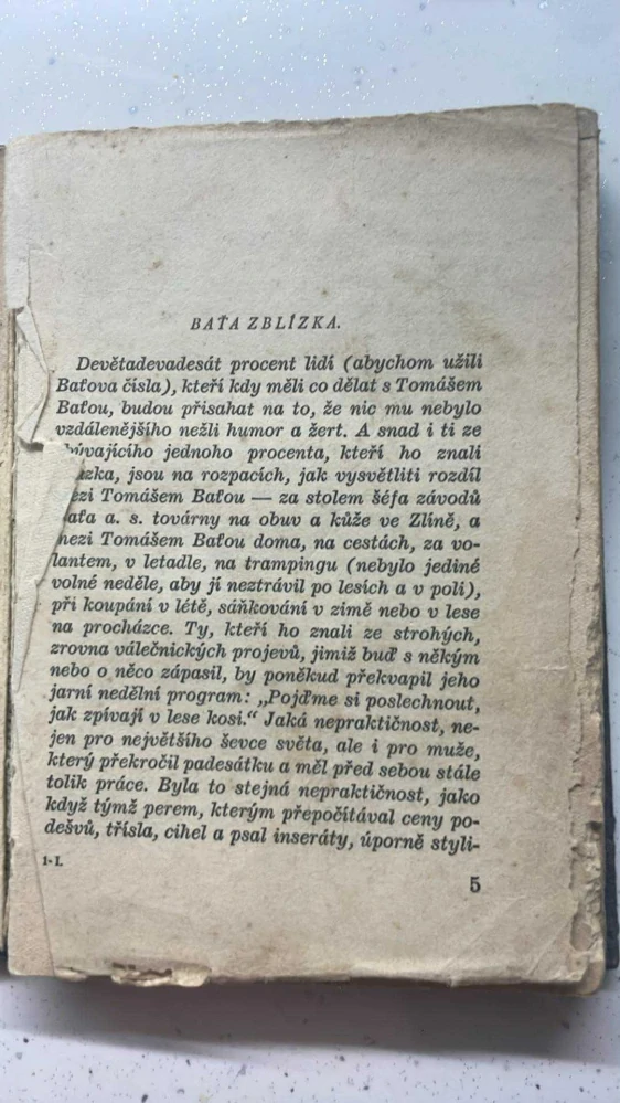 VESELÁ MYSL SV. 1 . BAŤA ZBLÍZKA