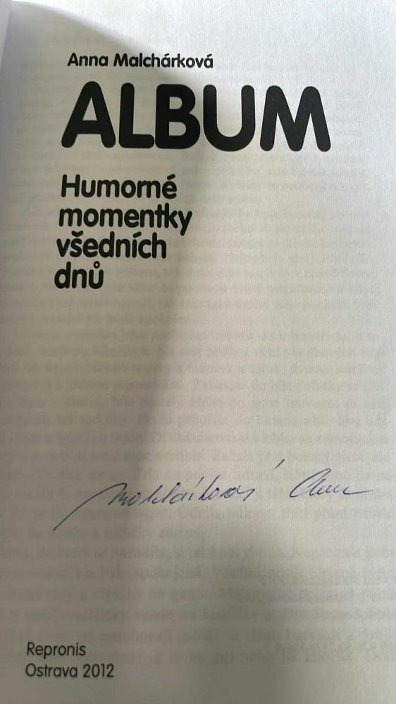 ANNA MALCHÁRKOVÁ : ALBUM