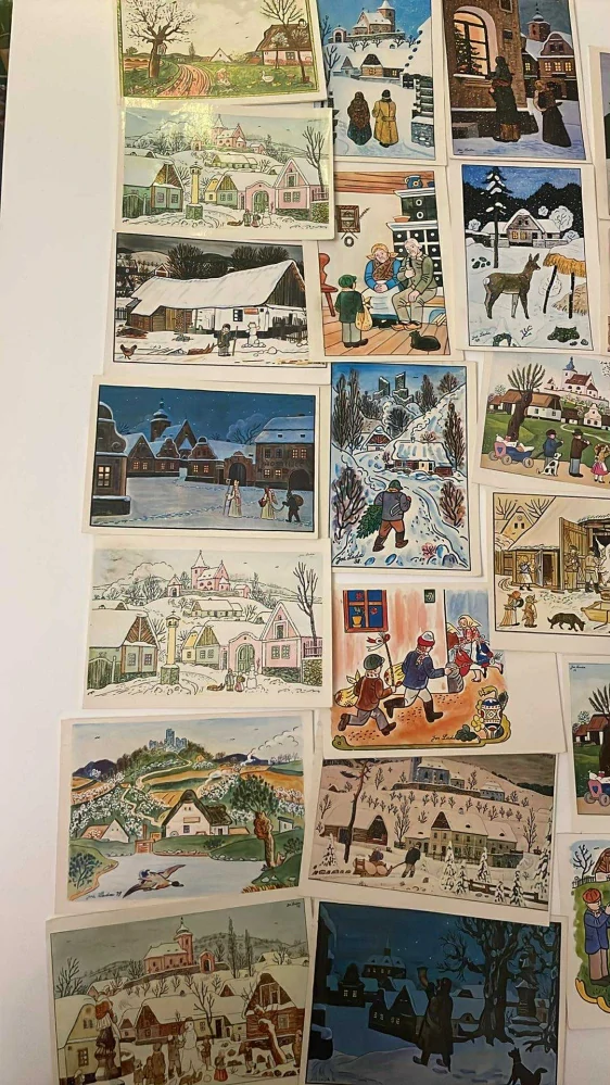 POHLEDNICE JOSEF LADA