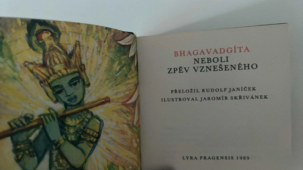 BHAGAVADGITA NEBOLI ZPĚV VZNEŠENÉHO