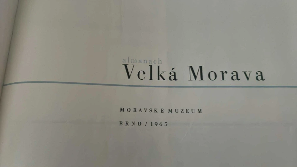 ALMANACH VELKÁ MORAVA