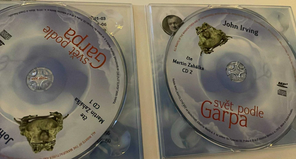 AUDIOKNIHA : JOHN IRVING : SVĚT PODLE GARPA