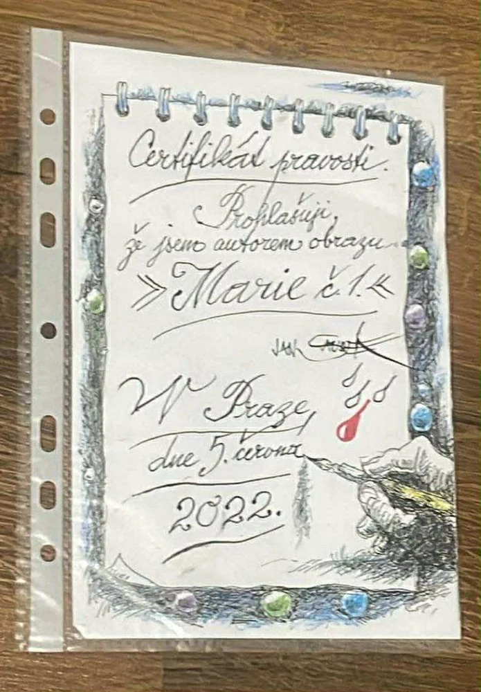 Jan Saudek : Marie č.1