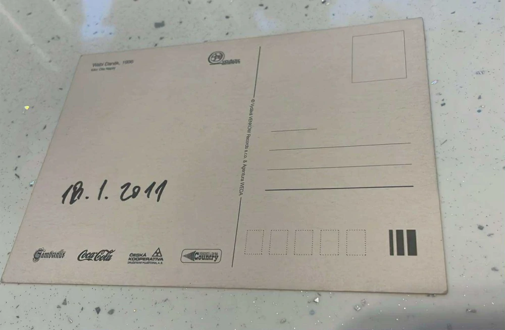 WABI DANĚK AUTOGRAM