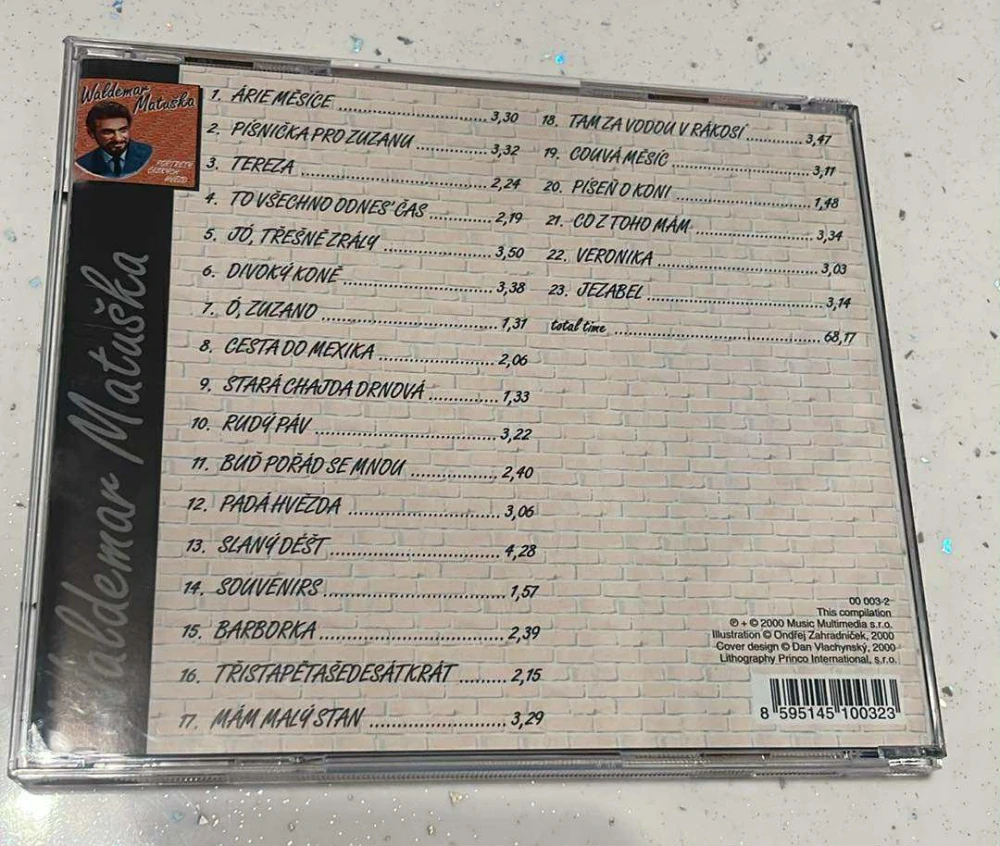CD WALDEMAR MATUŠKA : PORTRÉTY ČESKÝCH HVĚZD
