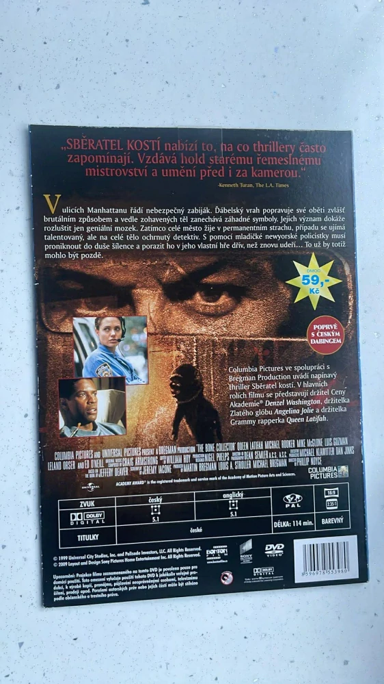 DVD SBĚRATEL KOSTÍ