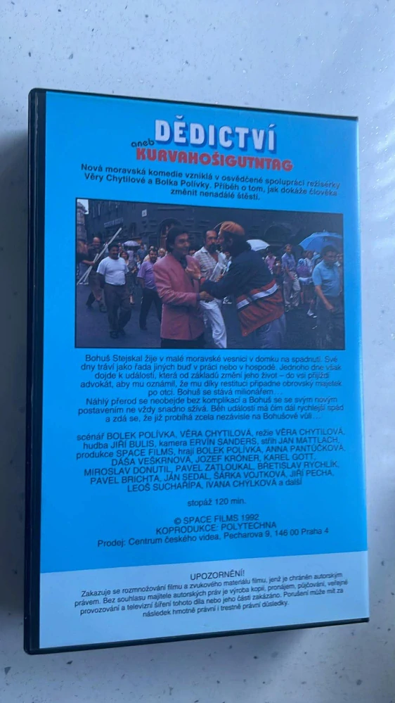 VHS DĚDICTVÍ ANEB KURVAHOŠIGUTNTAG