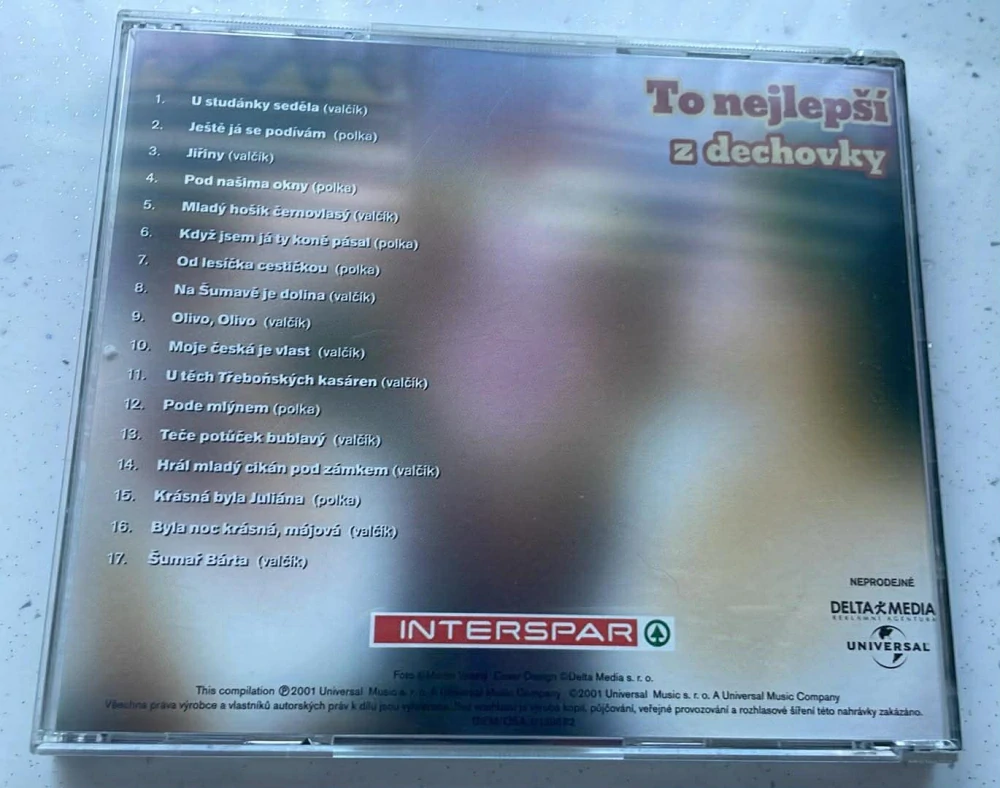 CD TO NEJLEPŠÍ Z DECHOVKY