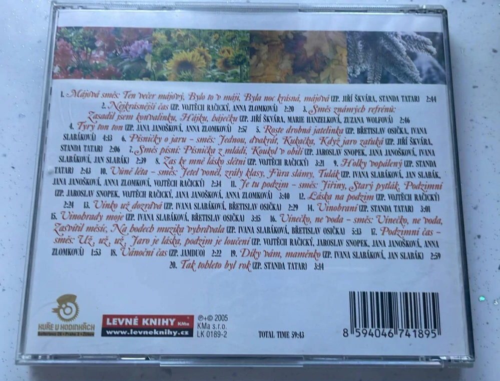 CD PÍSNIČKY NA CELÝ ROK