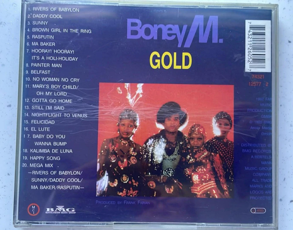 CD BONEY M : GOLD